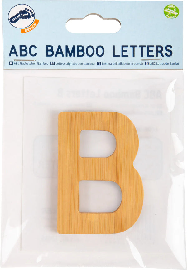 Abc Bogstav B – Bambus – small foot