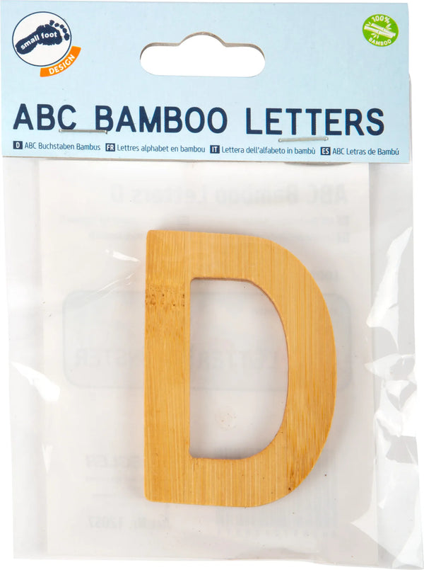 Abc Bogstav D – Bambus – small foot