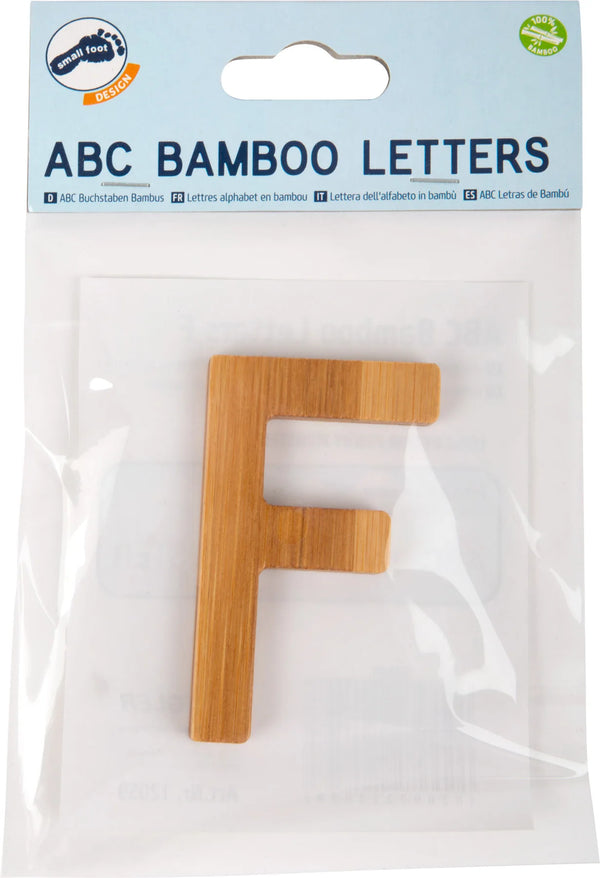 Abc Bogstav F – Bambus – small foot