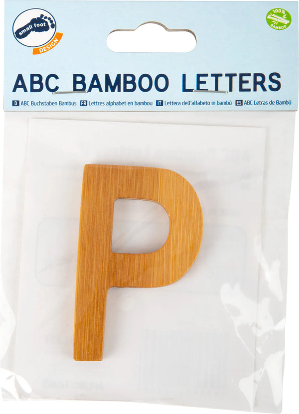 Abc Bogstav P – Bambus – small foot