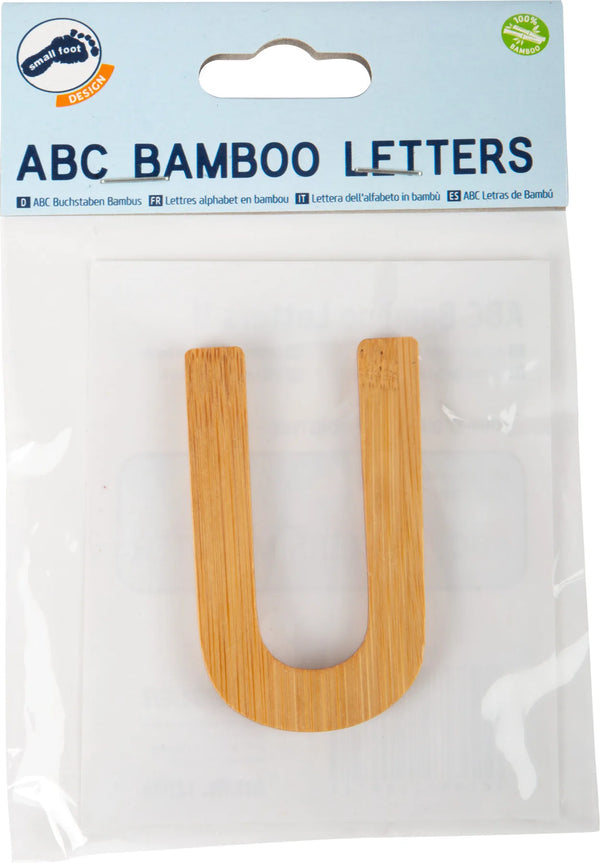 Abc Bogstav U – Bambus – small foot
