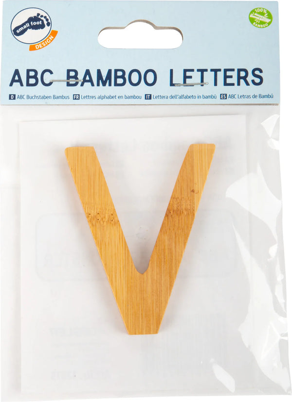 Abc Bogstav V – Bambus – small foot
