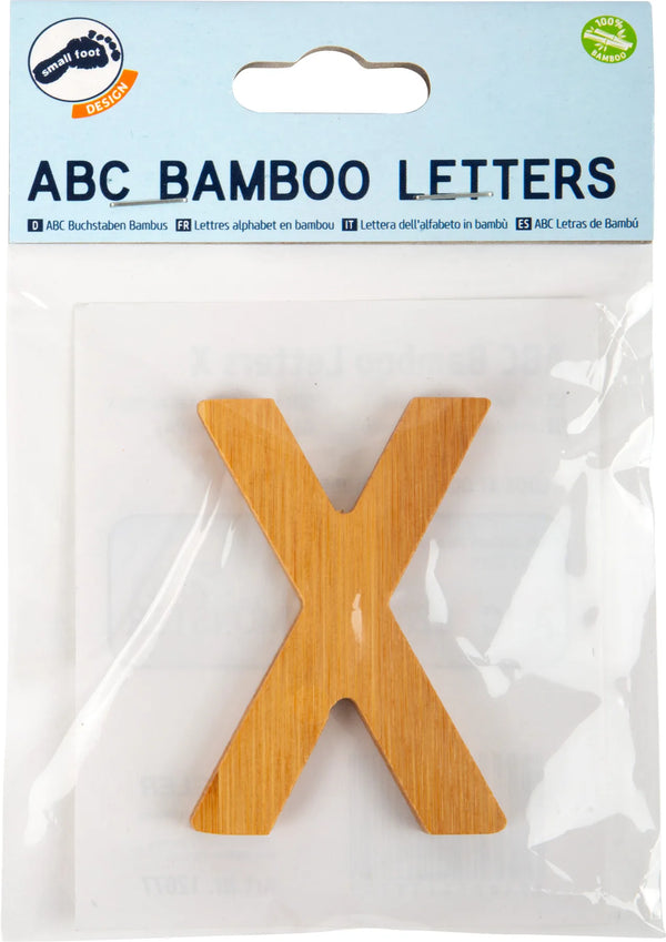 Abc Bogstav X – Bambus – small foot