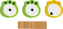 Abc Bogstav Monster Eyes – Bambus – small foot