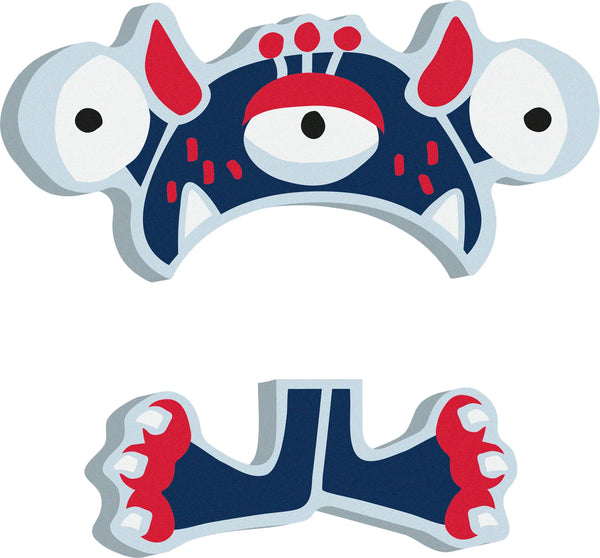 Abc Bogstav Monster Al – Bambus – small foot