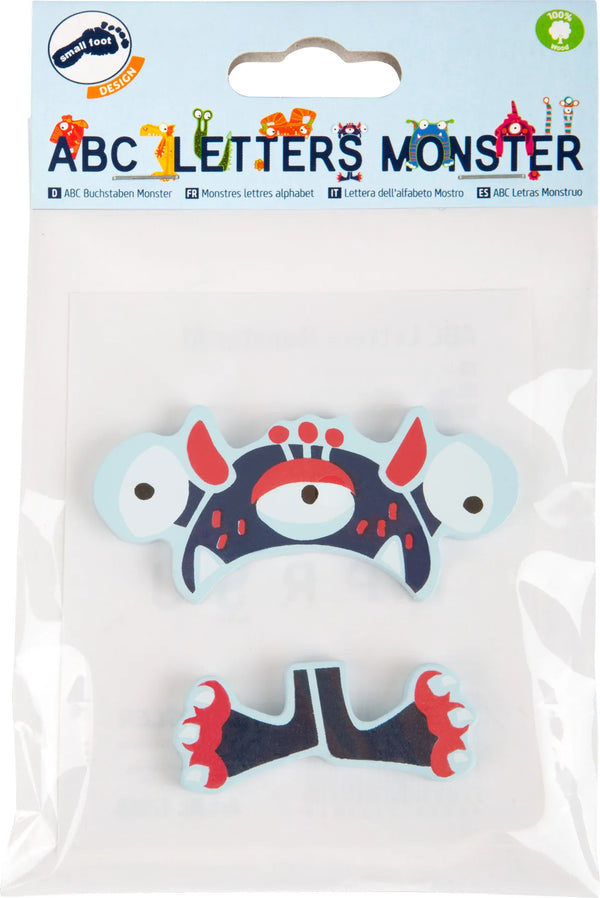 Abc Bogstav Monster Al – Bambus – small foot