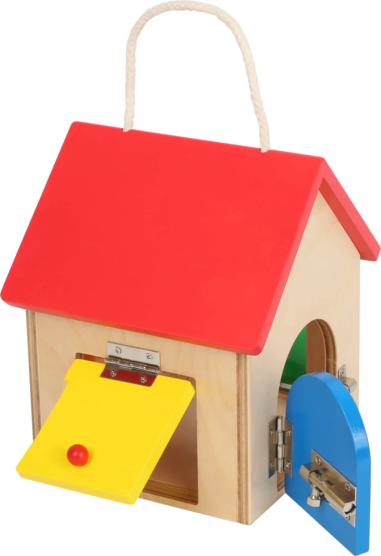 Hus Med Låse Træ – Kompakt – small foot