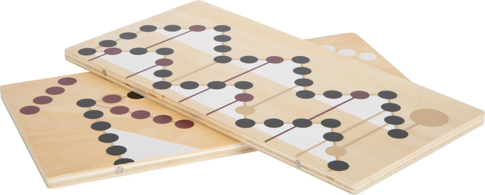 Ludo Og Stige Spil Træ – Gold Edition – small foot