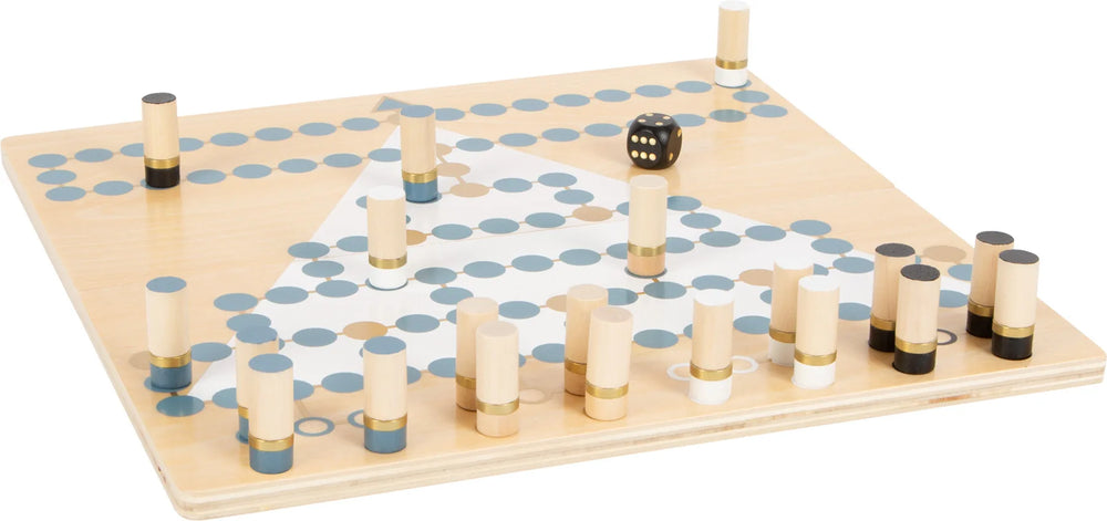 Barrikade Og Halma Spil – Gold Edition – small foot