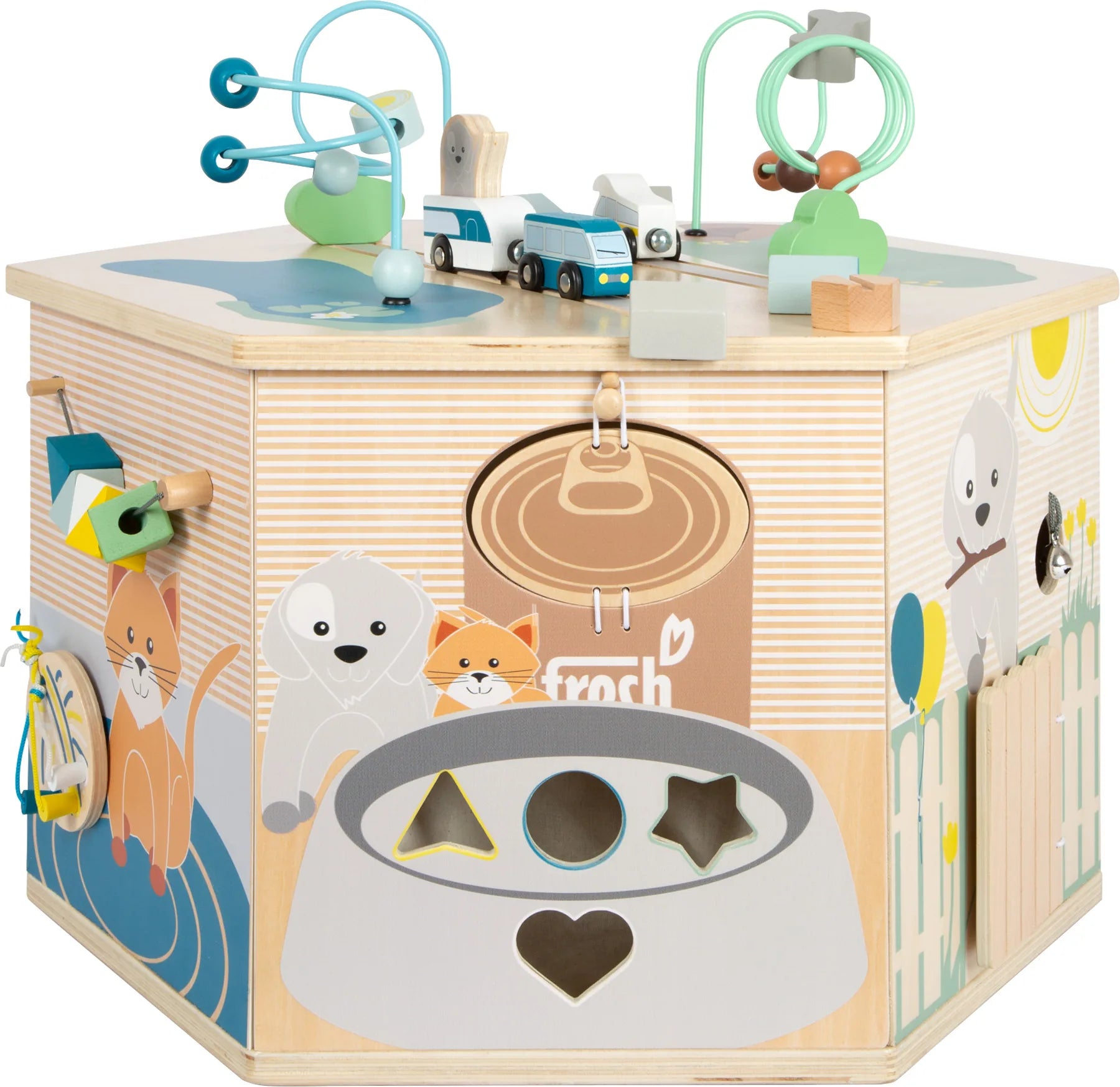 Aktivitetslabyrint Træ – Husdyr XXL – small foot