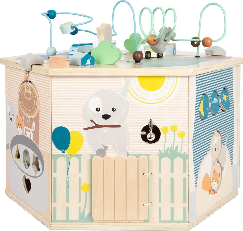 Aktivitetslabyrint Træ – Husdyr XXL – small foot