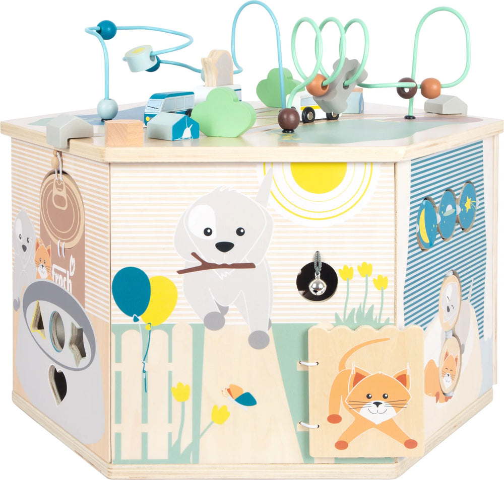 Aktivitetslabyrint Træ – Husdyr XXL – small foot
