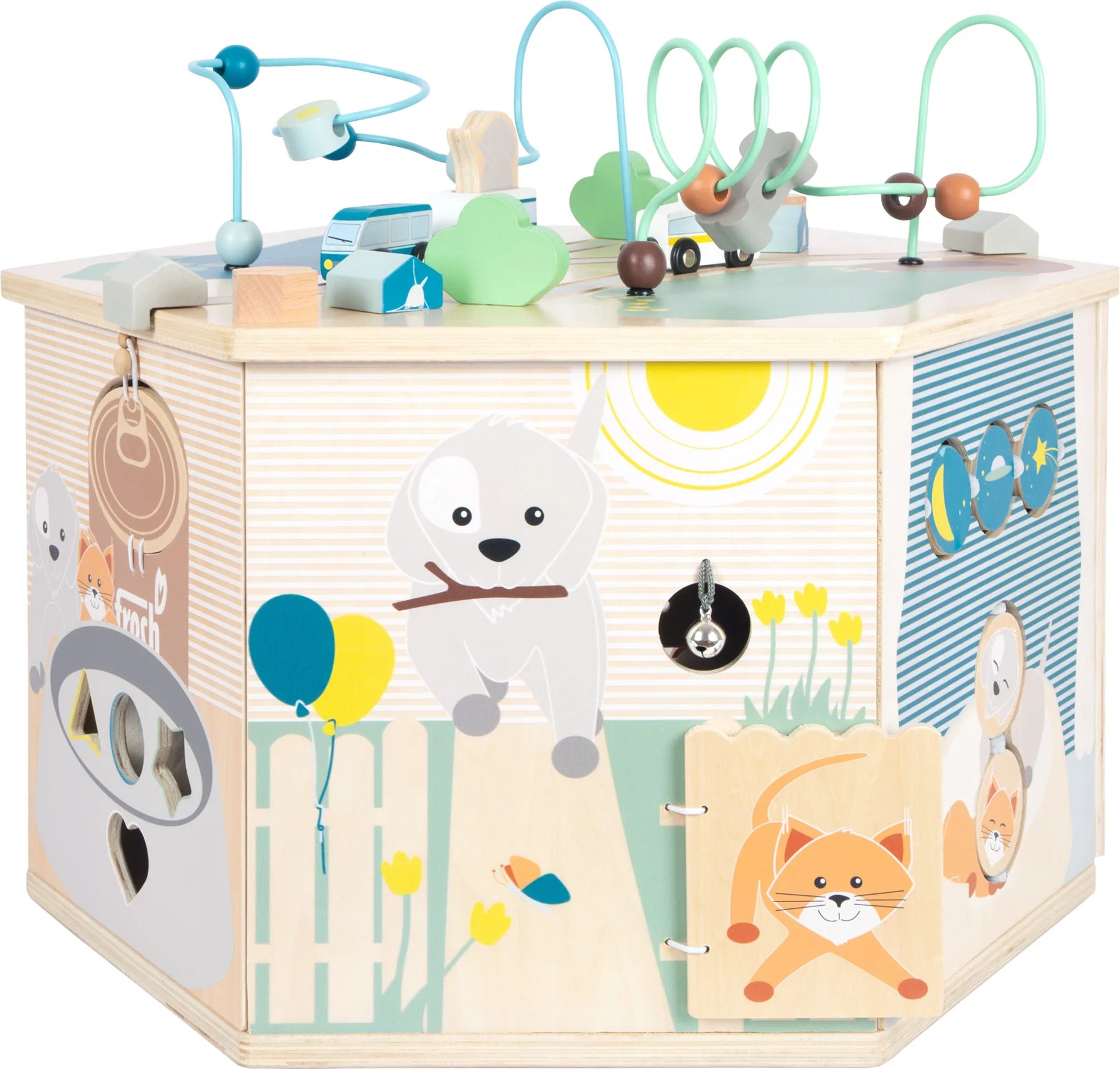Aktivitetslabyrint Træ – Husdyr XXL – small foot