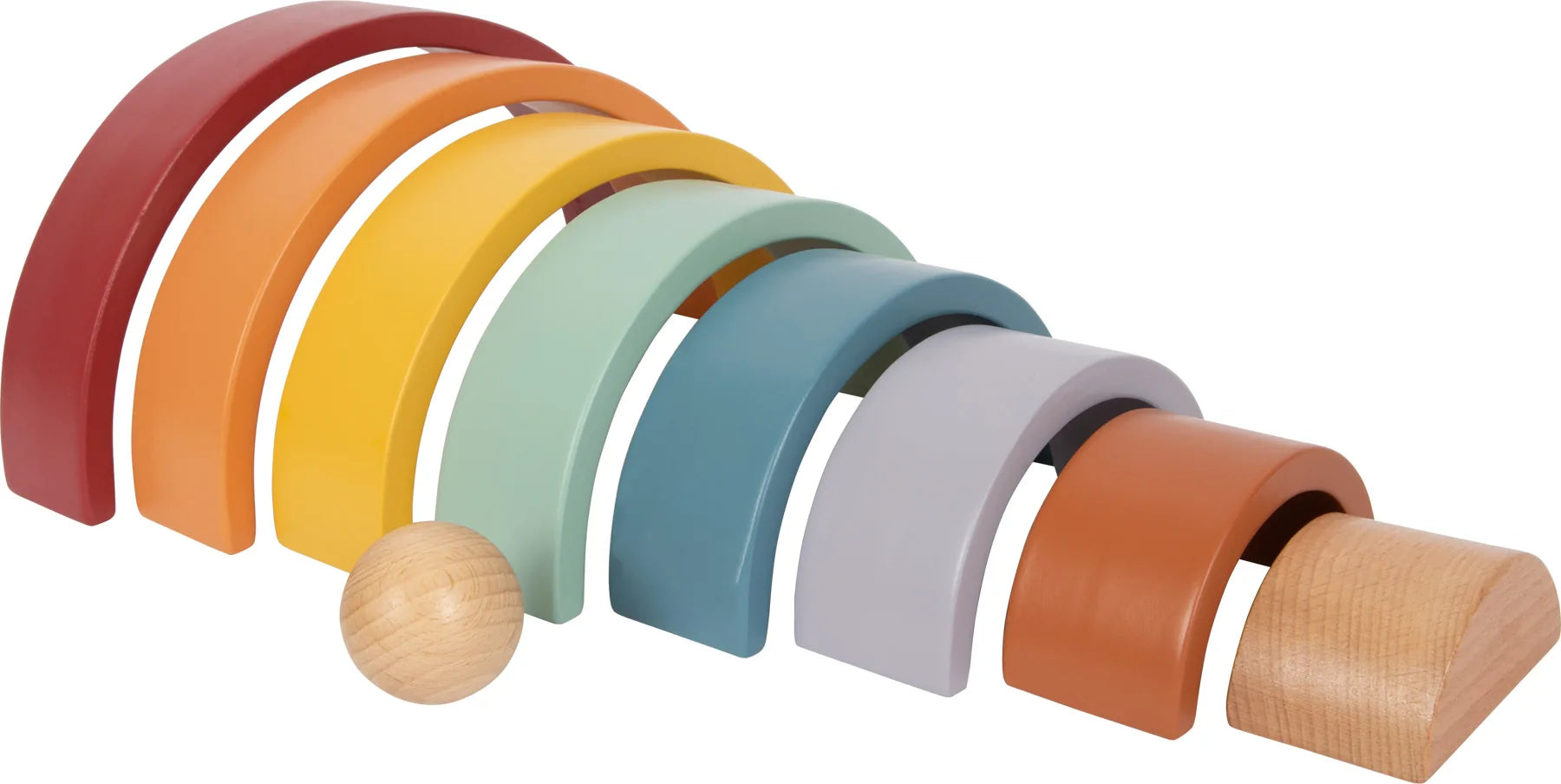 Byggeblokke – Regnbue, Safari – small foot