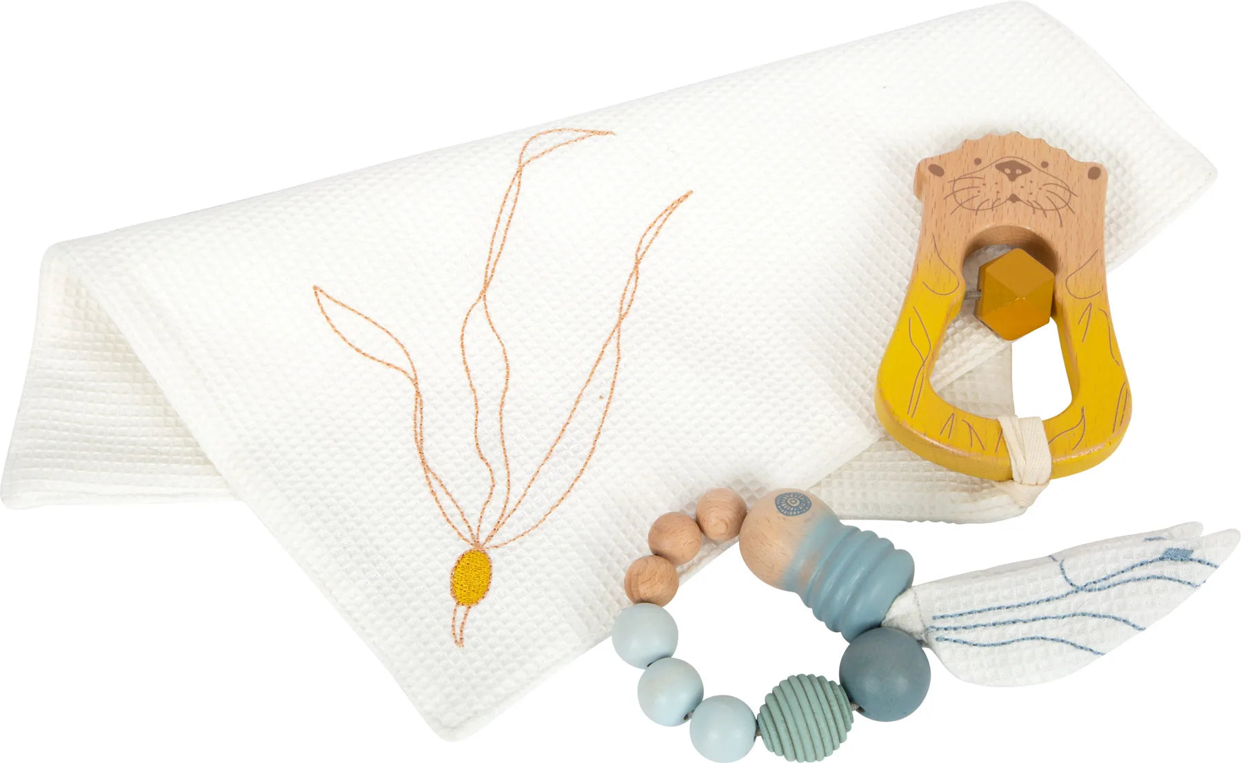 Babylegetøjssæt (3 Stk.) Træ – Seaside – small foot