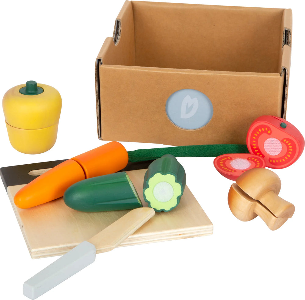 Grøntsags Skæresæt Træ – Fresh – small foot