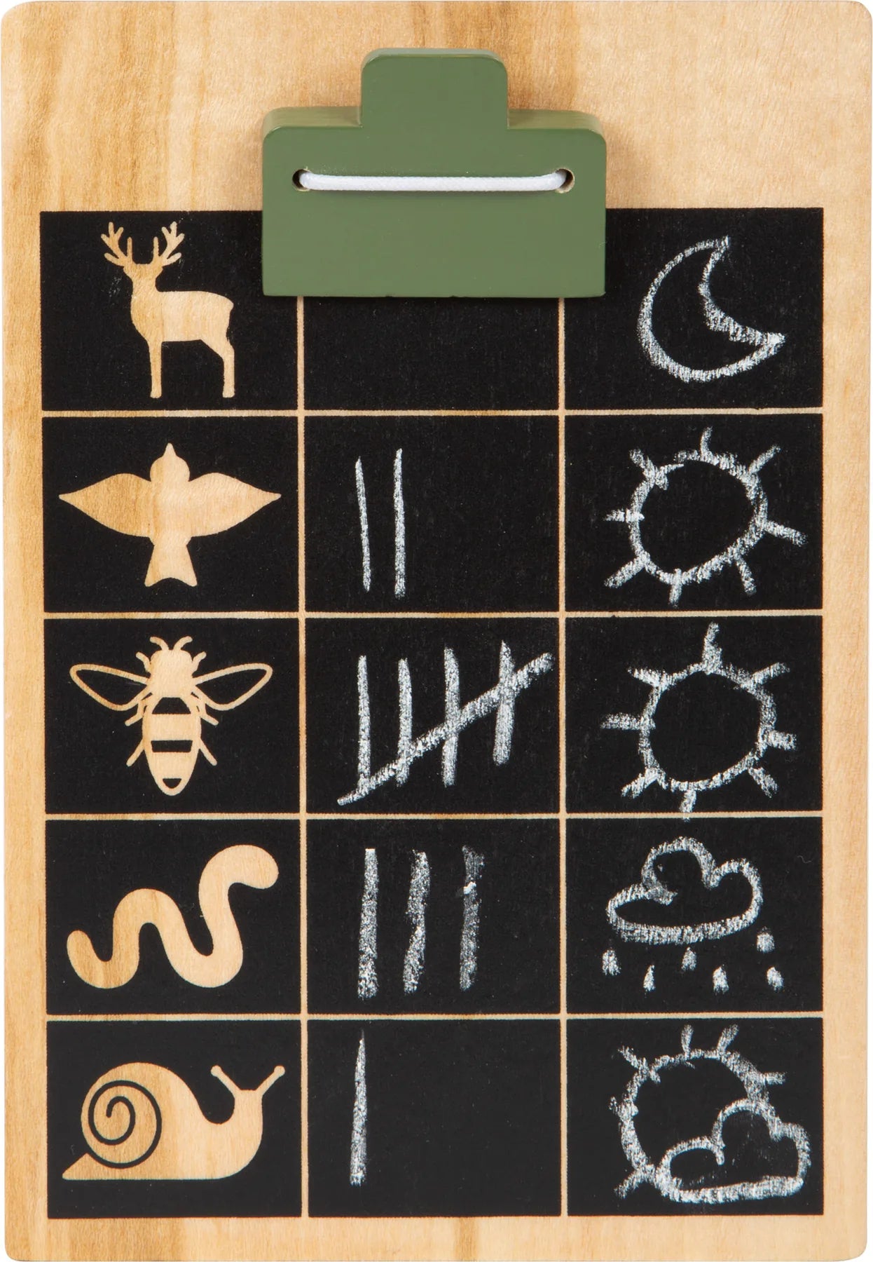 Naturforskersæt i træ 4 dele til børn inkl. net og lup – small foot