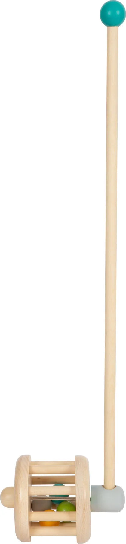 Skubbehjul med lyd træ til gåtræning 12m+ – small foot