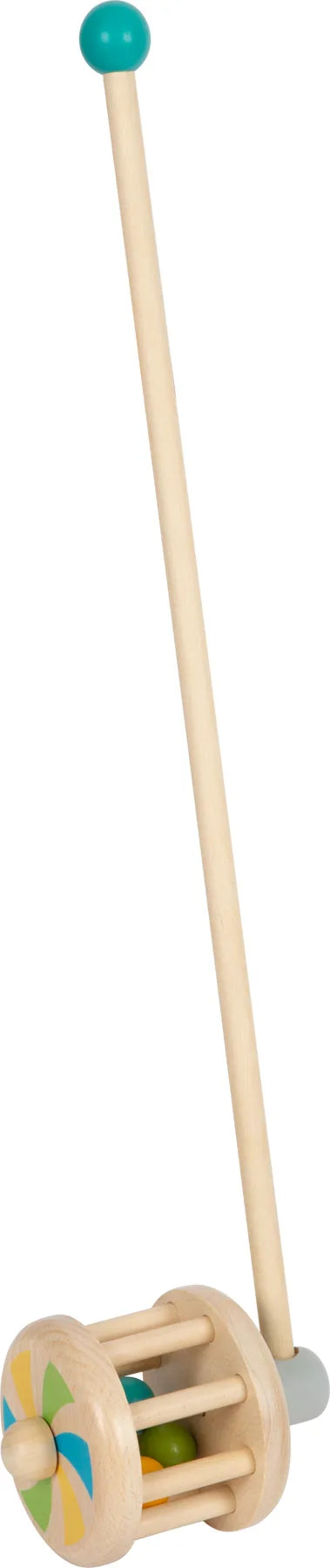 Skubbehjul med lyd træ til gåtræning 12m+ – small foot