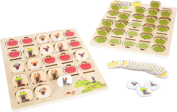 Spil Hvem Er Jeg Træ – Fire venner. – small foot