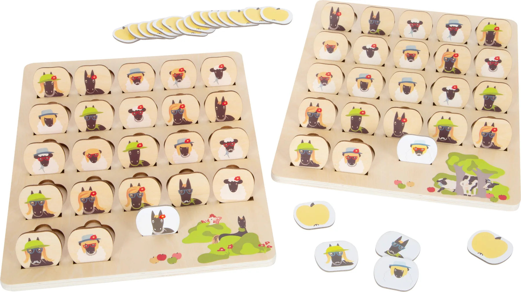 Spil Hvem Er Jeg Træ – Fire venner. – small foot