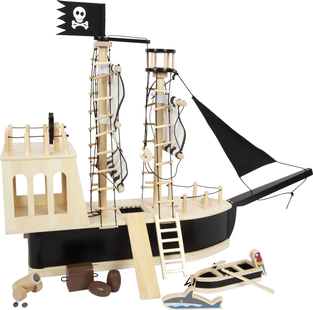 Piratskib Træ – Champion – small foot