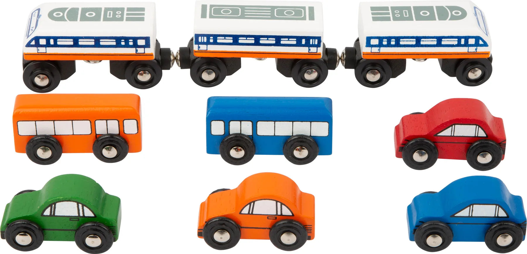 Togbanesæt Med Broer Træ – small foot