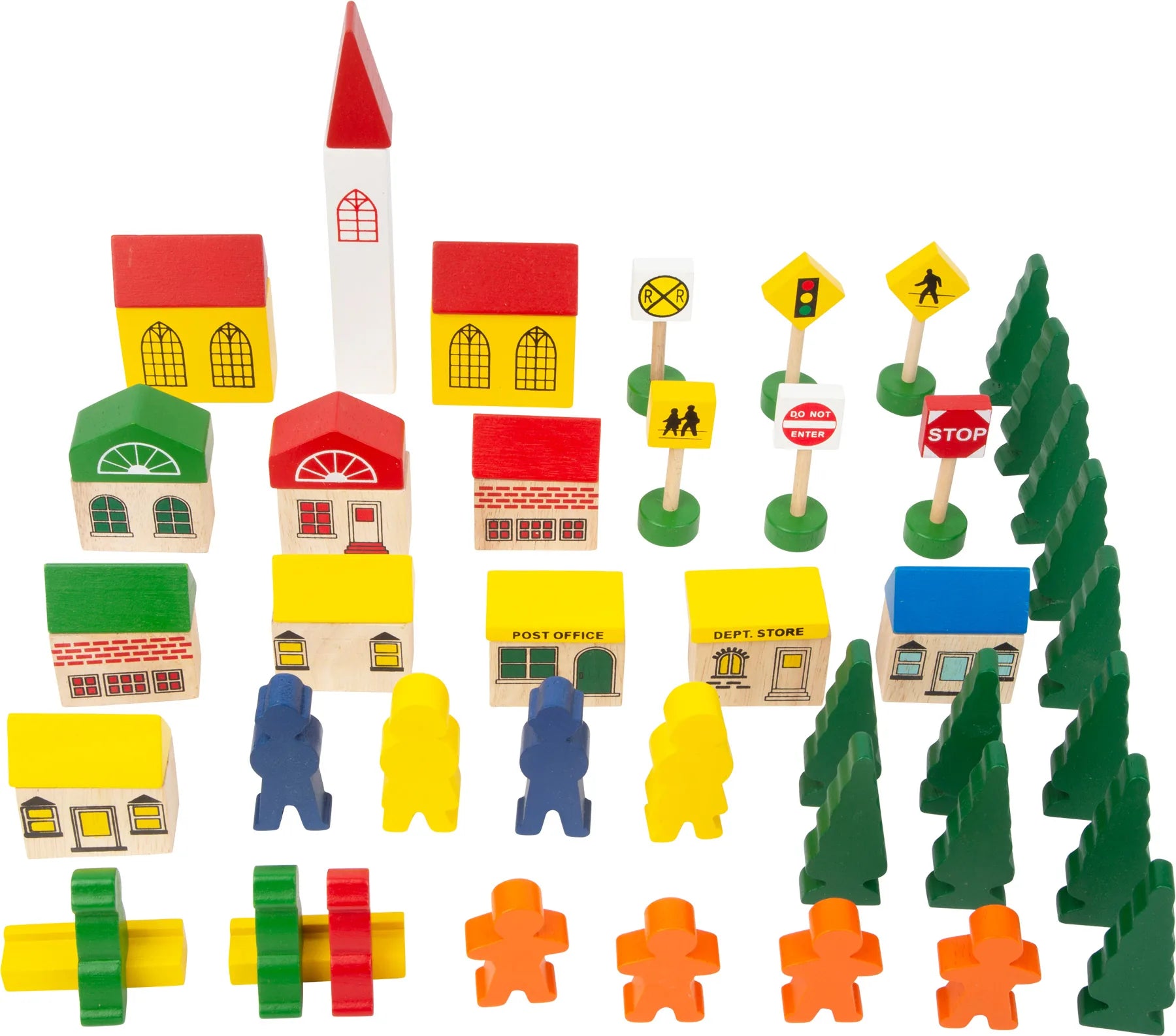 Togbanesæt Med Broer Træ – small foot