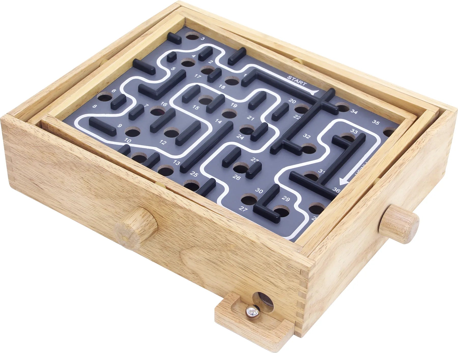 Labyrintspil i træ 30x25 cm – klassisk koncentrationsspil for børn fra 5 år | small foot