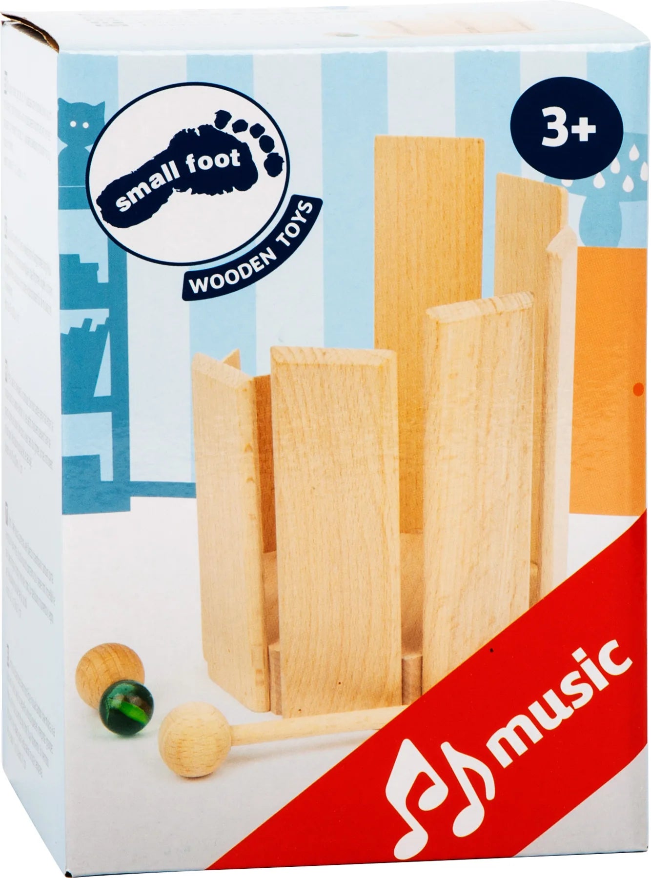 Small Foot Sound Tromme – Eksklusiv – Leg - Børn - Musik