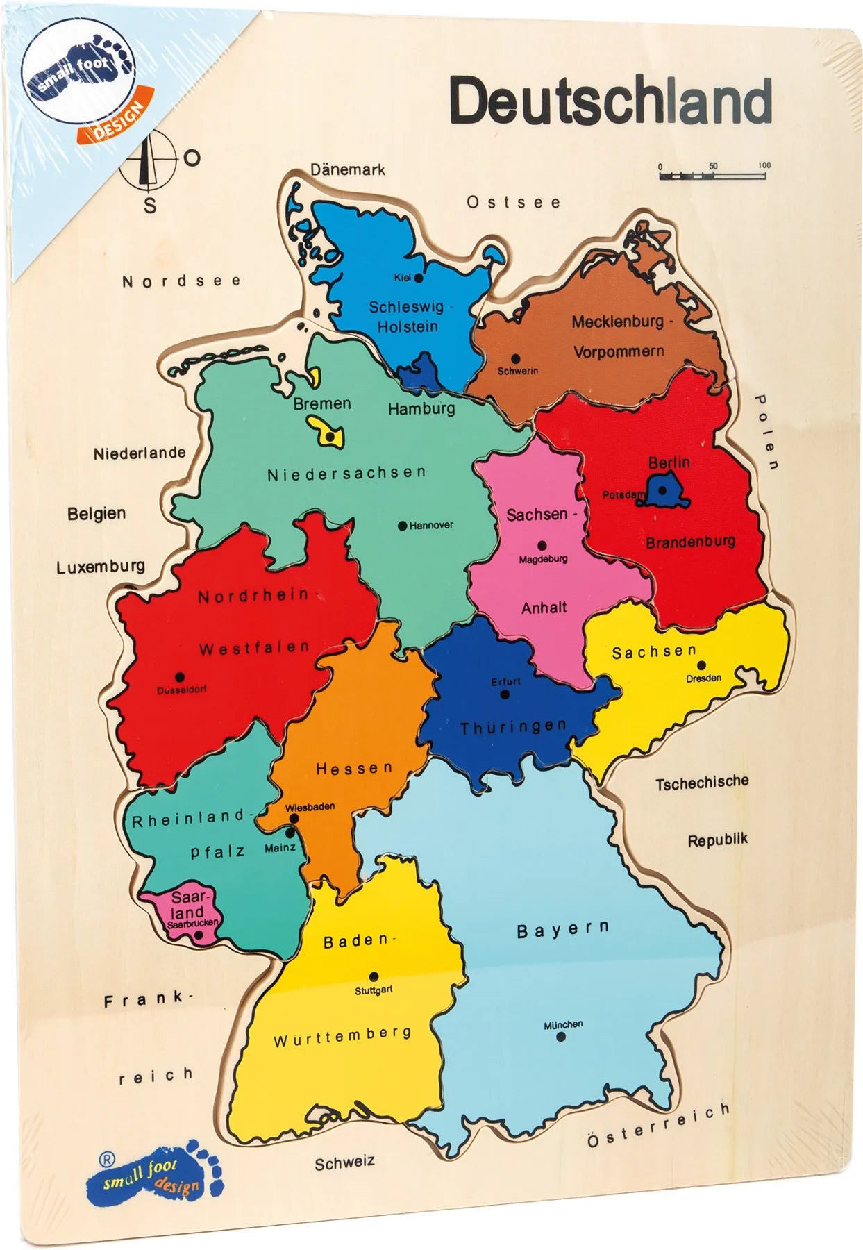 Puslespil – Tyskland – small foot