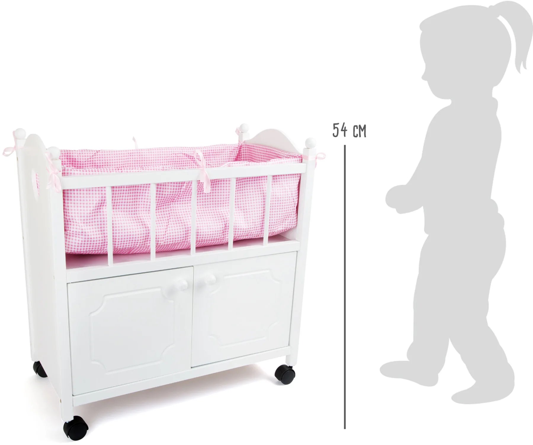 Dukkeseng Med Skab Træ – small foot