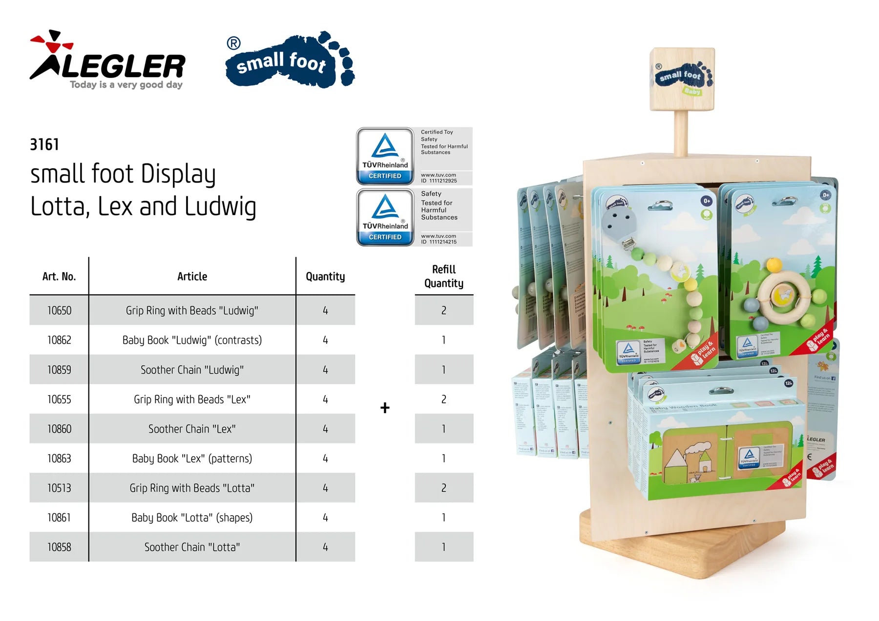 Display Lotta Træ – Lex and Ludwig – small foot
