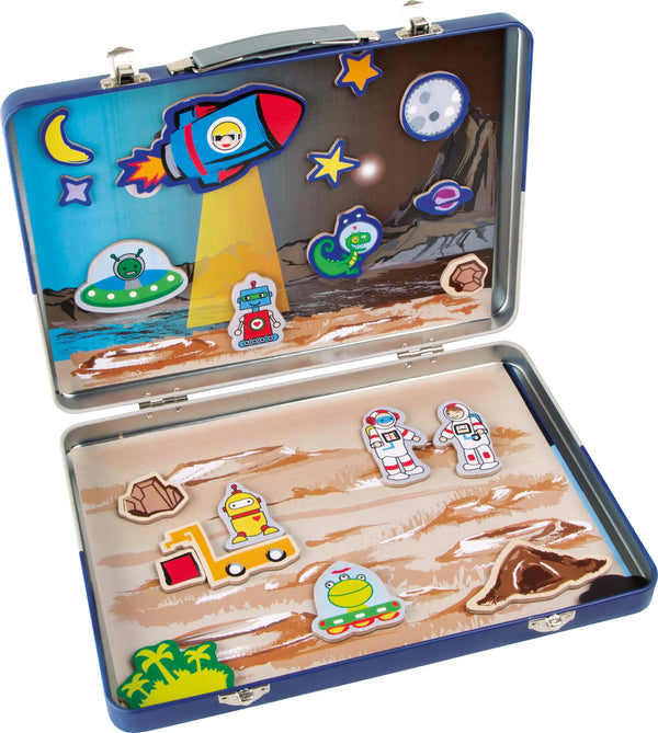 Small Foot Magnet Puslespil – Rummet – Leg - Børn - Puslespil og spil