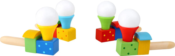 Display (12Stk) Træ – Tog – small foot