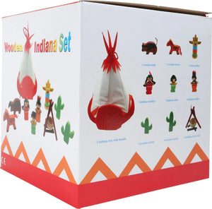 Small Foot Temaleg Træ – Indianer – Leg - Børn - Dukkehuse og tilbehør
