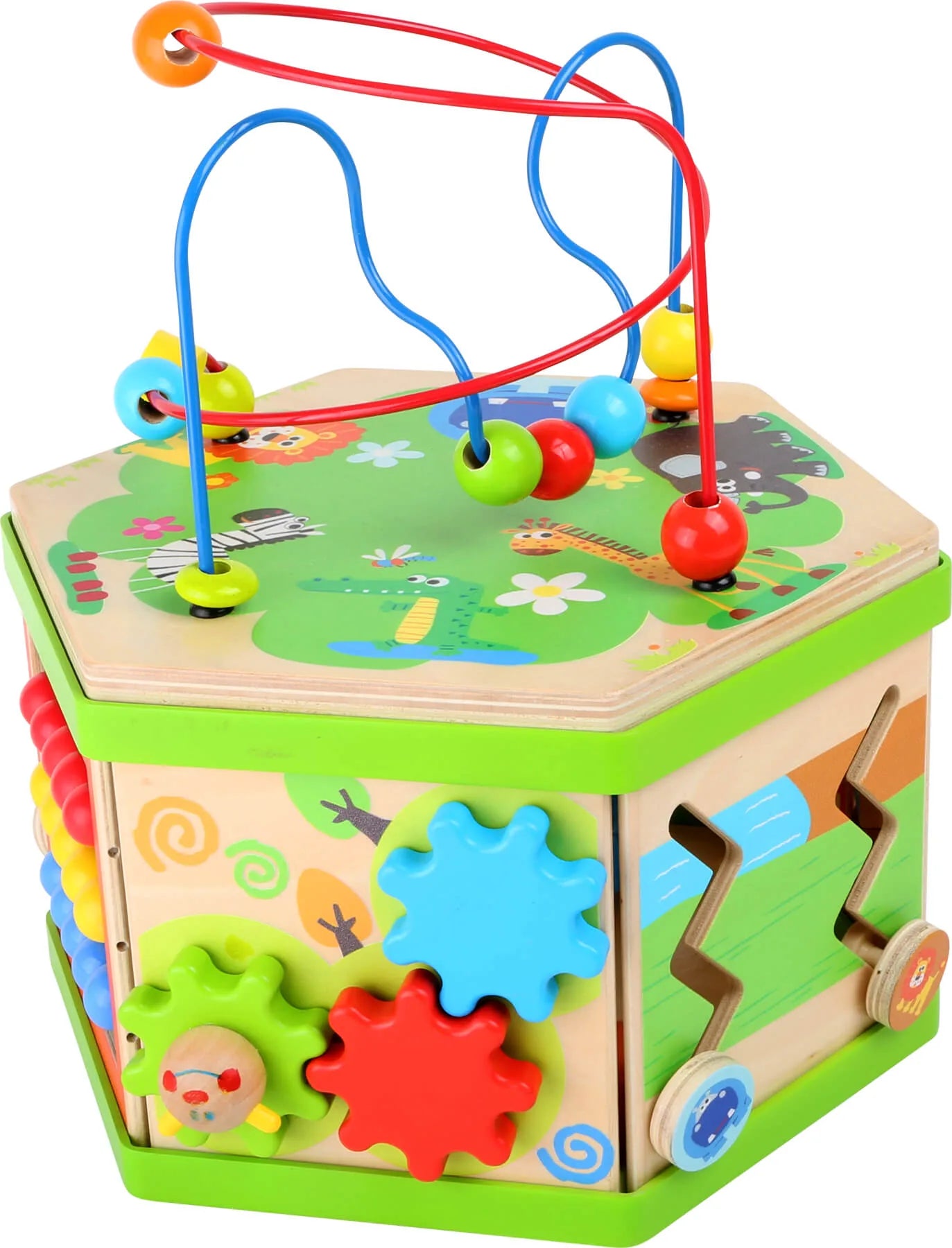 Aktivitetslabyrint Træ – Safari – small foot
