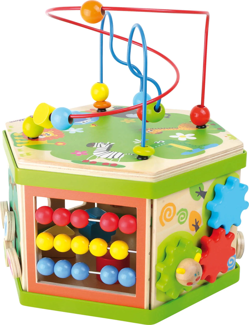 Aktivitetslabyrint Træ – Safari – small foot