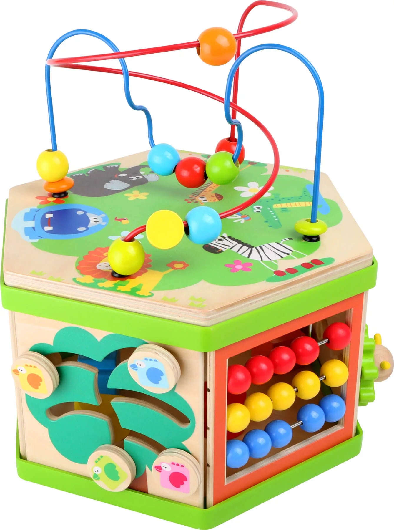 Aktivitetslabyrint Træ – Safari – small foot