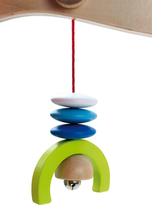 Babygym i træ 75x45x59 cm til baby fra 2 mdr – small foot