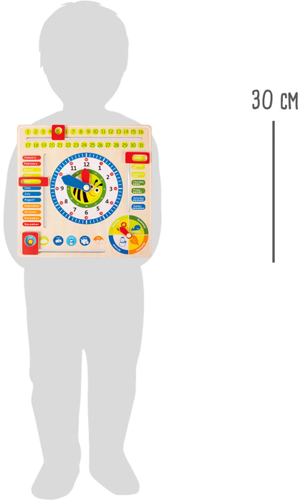 Ur – Dato og Årstider, Engelsk – small foot