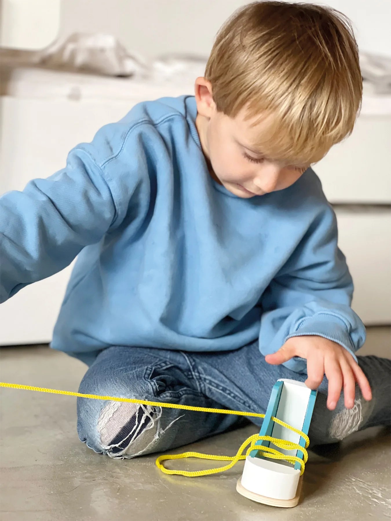 Bind Snørebånd På Støvler (2 Stk.) Træ – small foot