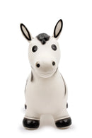 Hoppezebra til børn 24+måneder, siddehøjde 25 cm, max 50 kg — small foot