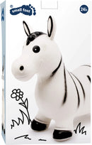Hoppezebra til børn 24+måneder, siddehøjde 25 cm, max 50 kg — small foot