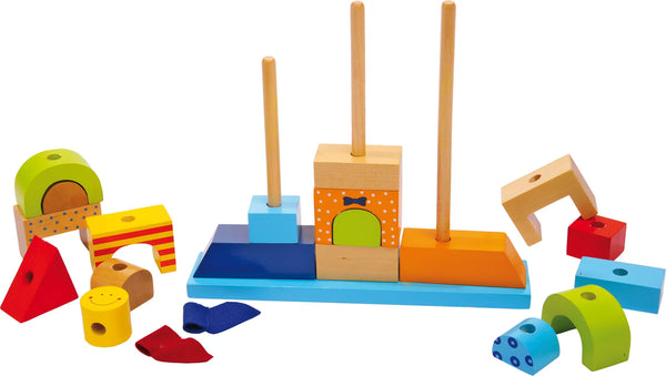 Small Foot Stable Puslespil – Sandslot – Leg - Baby - Aktivitetslegetøj