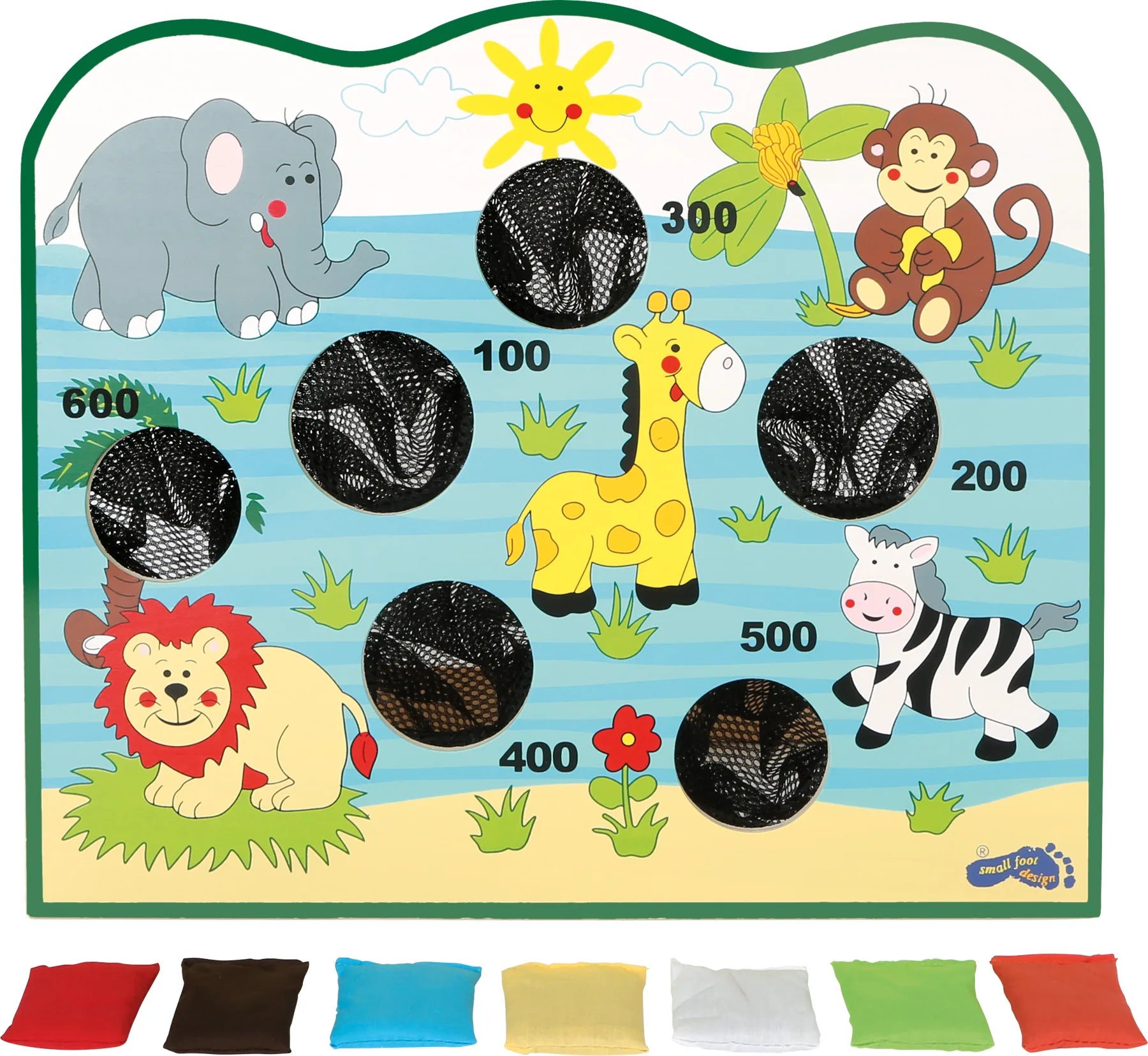 Kastespil Træ – Afrika – small foot