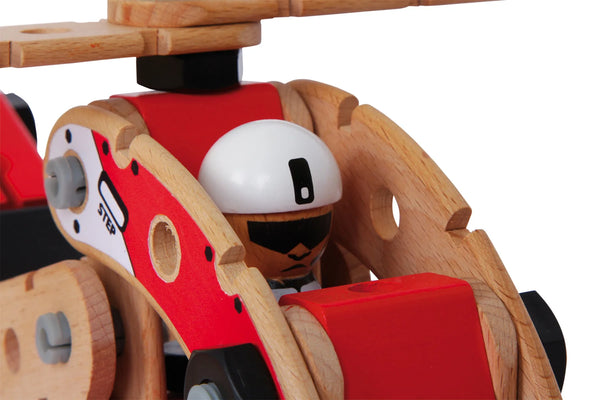 Konstruktionssæt – Helikopter – small foot