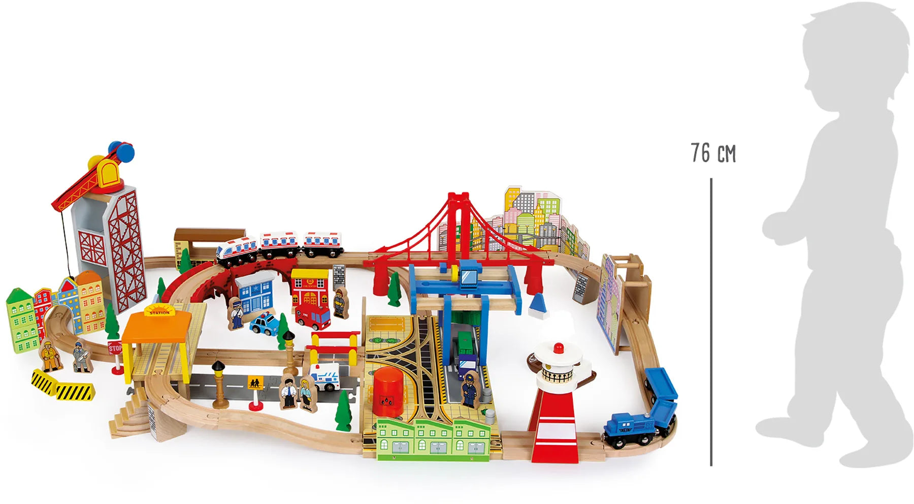 Togbane Træ – Havn – small foot