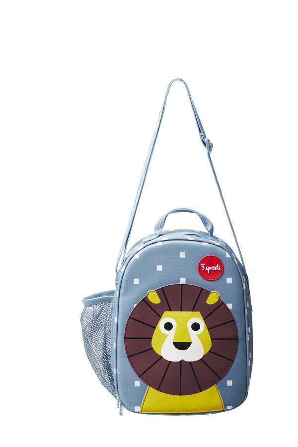 Skuldertaske Til Frokost Og Snack Justerbar – Løve – 3 Sprouts