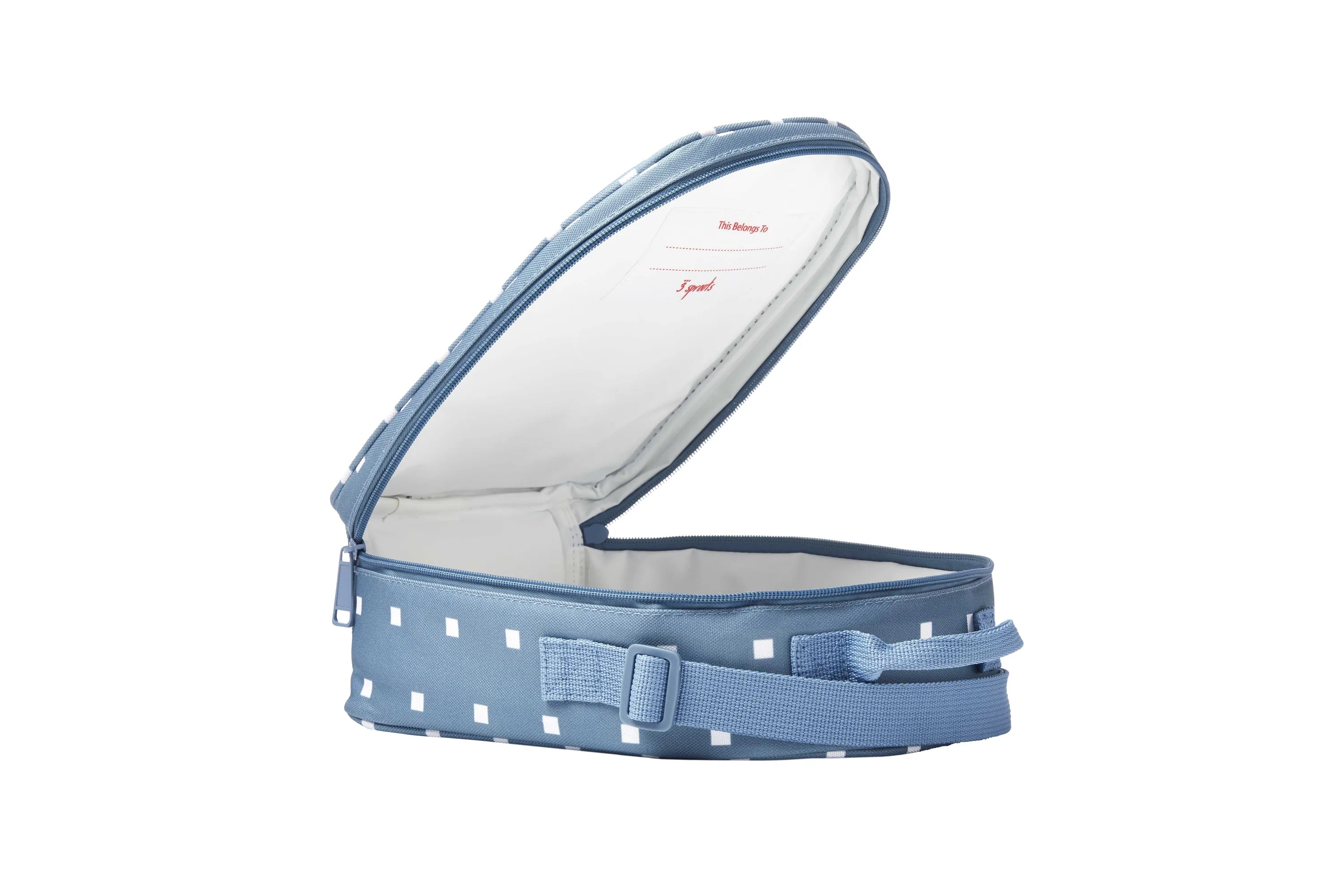 Skuldertaske Til Frokost Og Snack Justerbar – Løve – 3 Sprouts